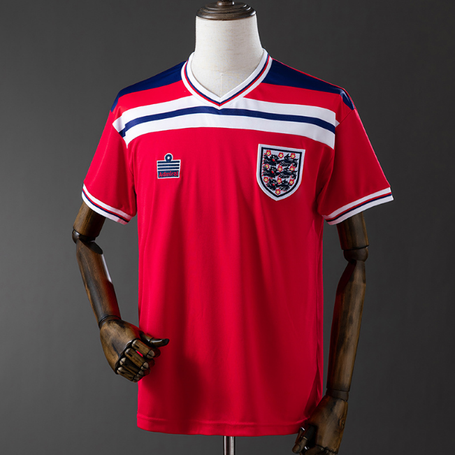 Retro England 1980-82 Away Soccer Jersey