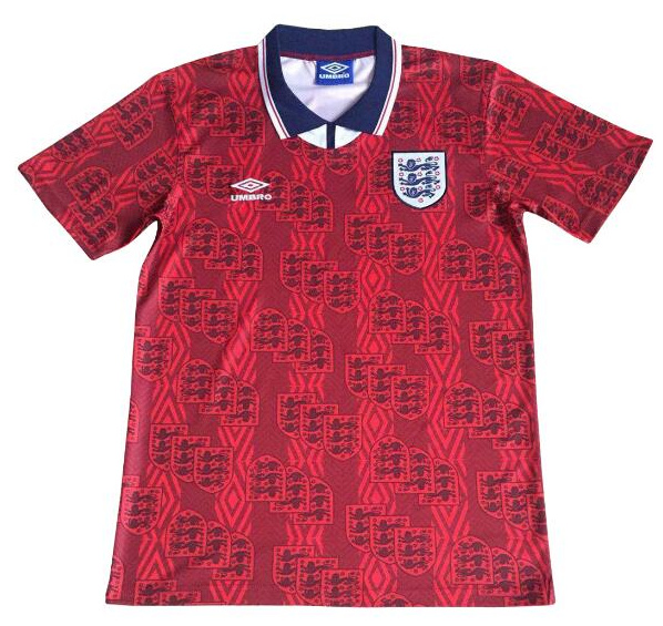 Retro England 1994 Away Soccer Jersey
