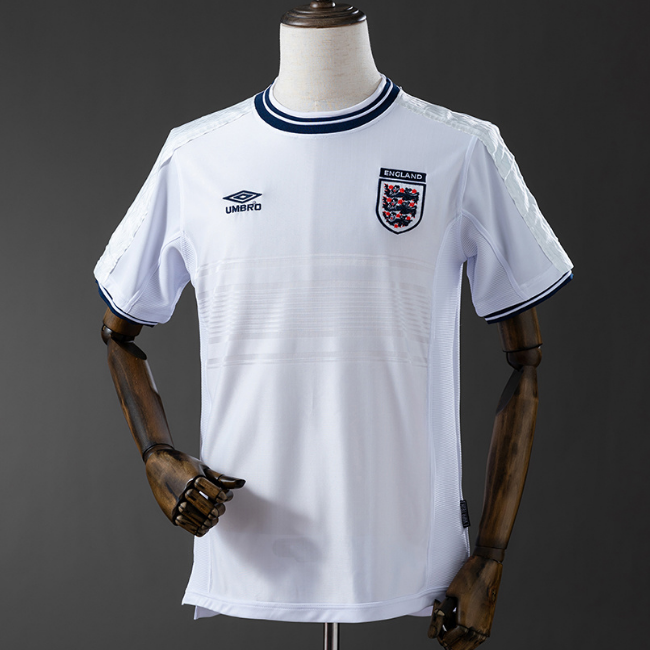 Retro England 2000 Home Soccer Jersey