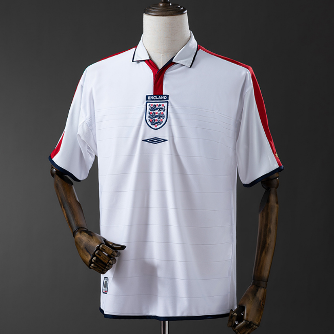 Retro England 2004 Home Soccer Jersey