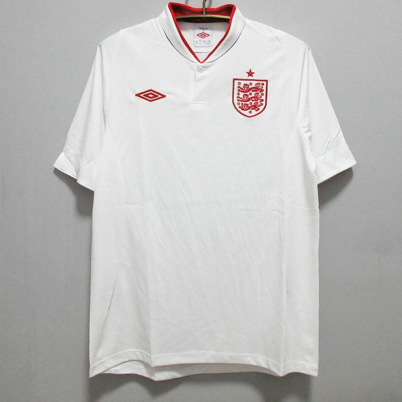 Retro England 2012 Home Soccer Jersey