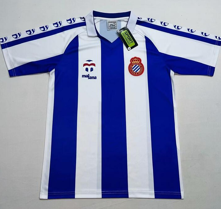 Retro Espanyol1984-89 Home Soccer Jersey