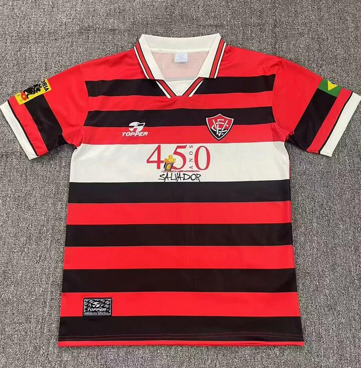 Retro Esporte Clube Vitória 1999 Home Soccer Jersey