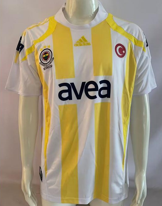 Retro Fenerbahce 2007-08 Away Soccer Jersey