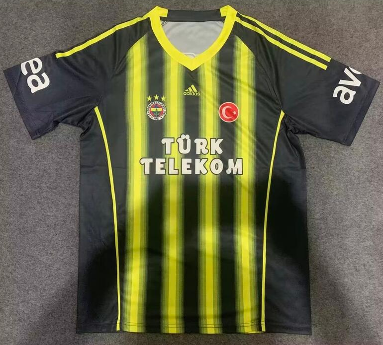 Retro Fenerbahce 2013-14 Home Soccer Jersey