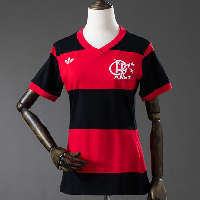 Retro Flamengo 1981 Home Women Soccer Jersey