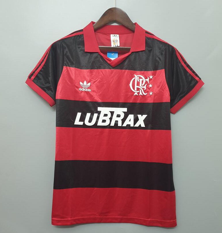 Retro Flamengo 1990-92 Home Soccer Jersey