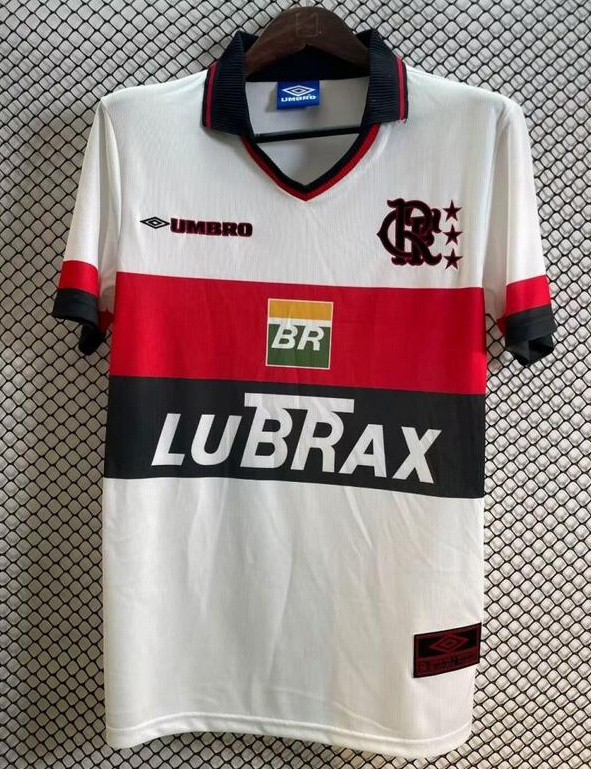 Retro Flamengo 1999 Away Soccer Jersey