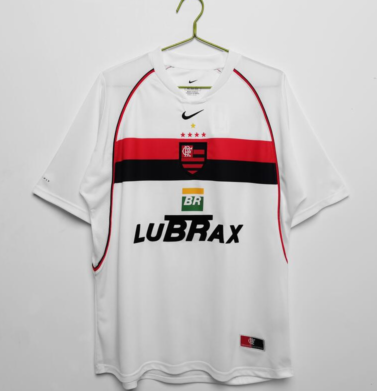 Retro Flamengo 2002 Away Soccer Jersey