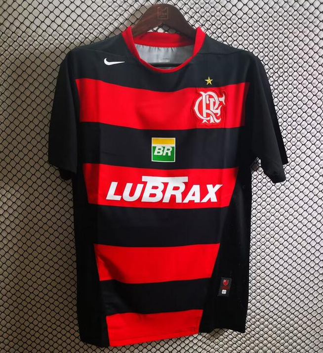 Retro Flamengo 2005-06 Home Soccer Jersey