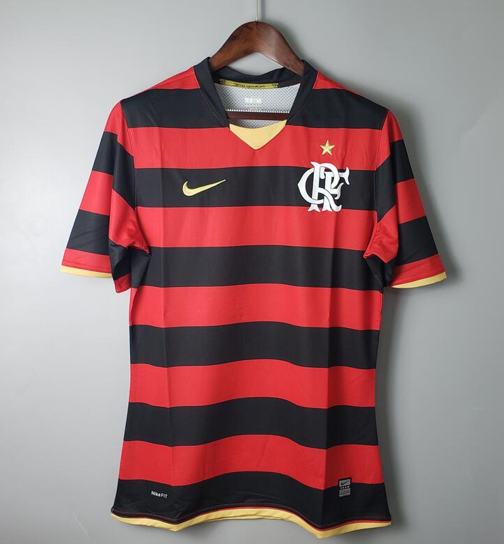 Retro Flamengo 2008-2009 Home Soccer Jersey Shirt