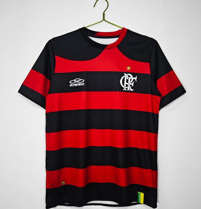 Retro Flamengo 2009-10 Home Soccer Jersey