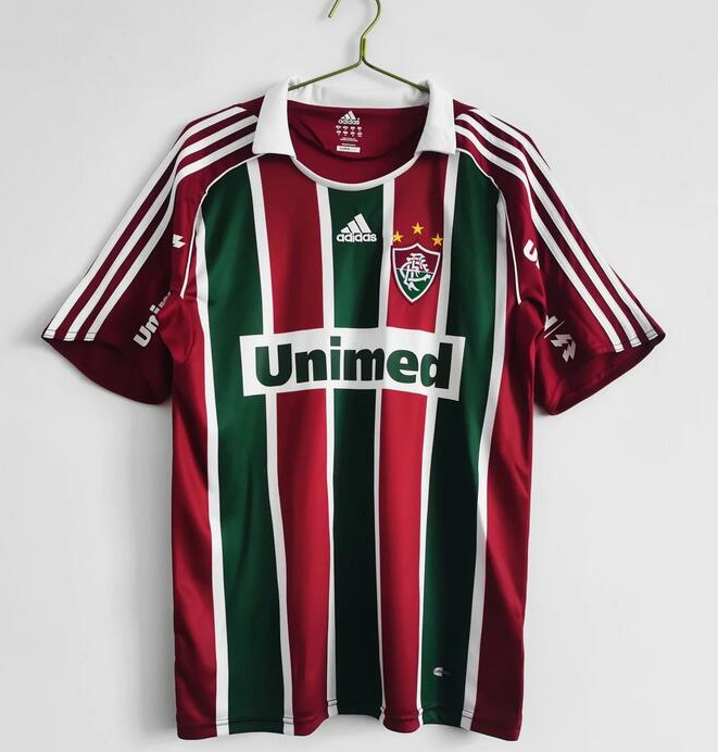 Retro Fluminense FC 2008-09 Home Soccer Jersey