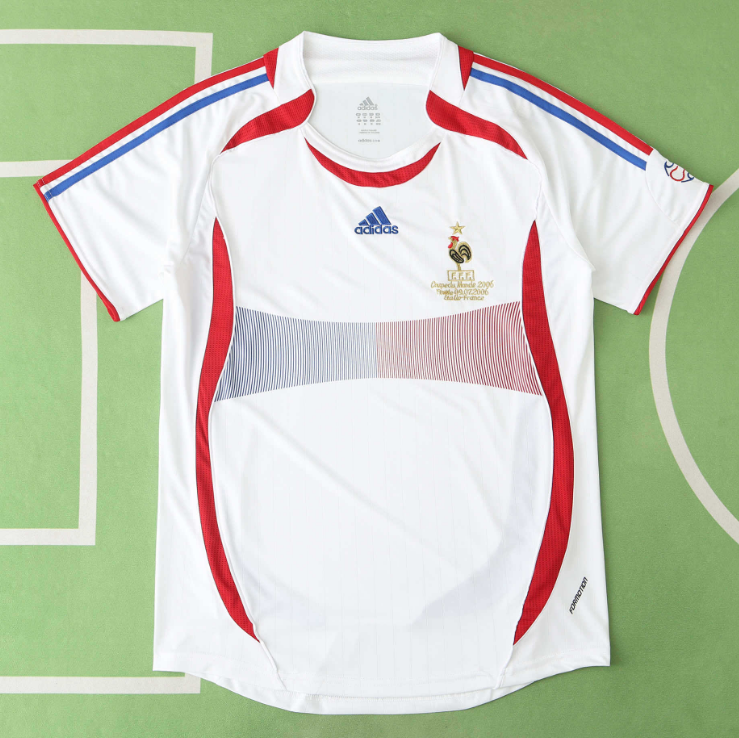 Retro France 2006 Away Soccer Jersey