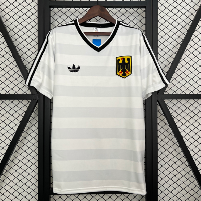 Retro Germany 1984 Home Soccer Jersey