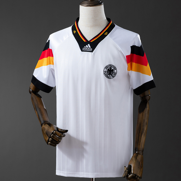 Retro Germany 1992 Home Soccer Jersey