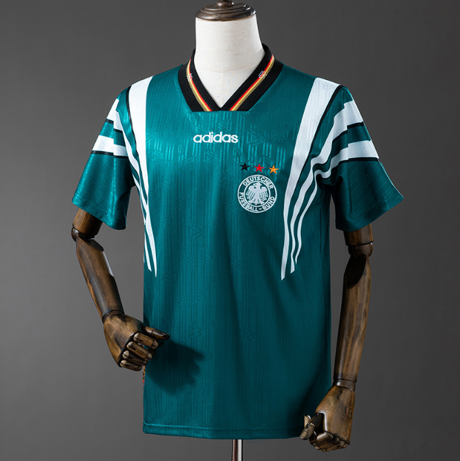 Retro Germany 1996 Away Soccer Jersey