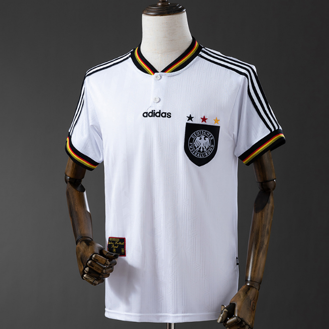 Retro Germany 1996 Home Soccer Jersey