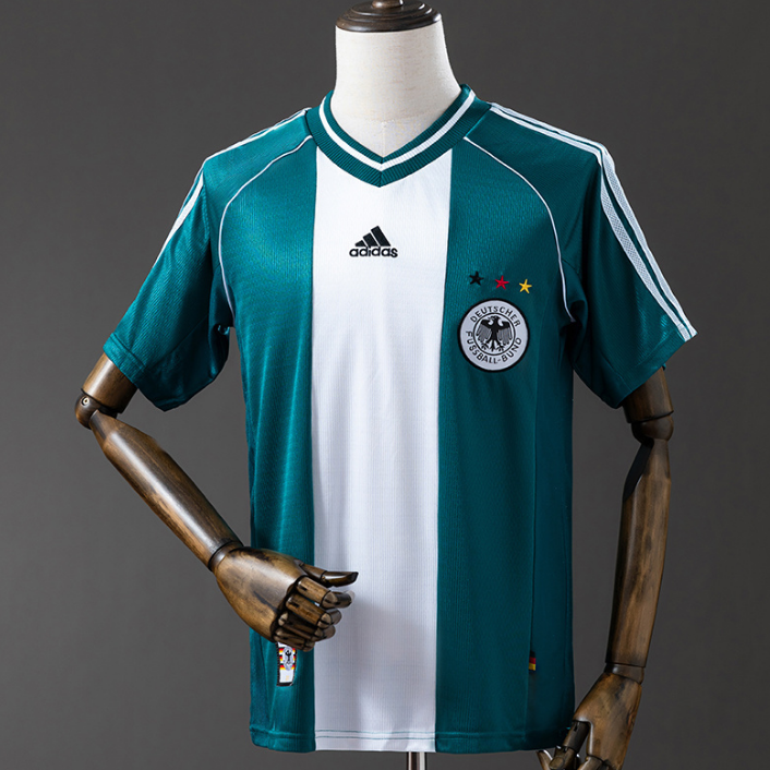 Retro Germany 1998 Away Soccer Jersey