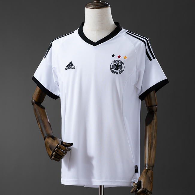 Retro Germany 2002 Home Soccer Jersey