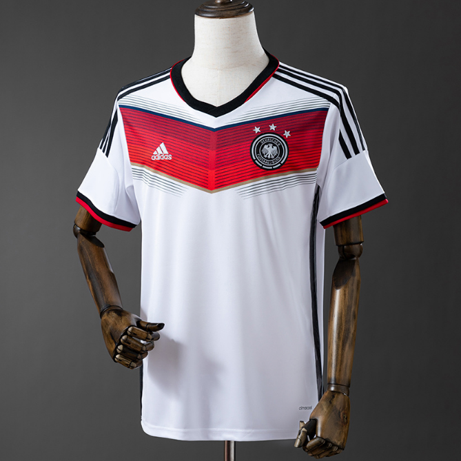 Retro Germany 2014 Home Soccer Jersey