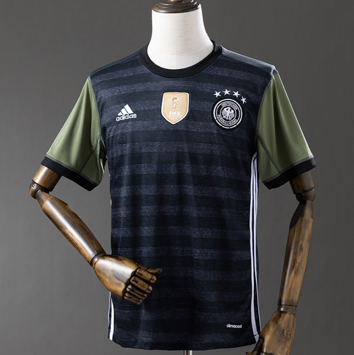 Retro Germany 2016 Away Soccer Jersey