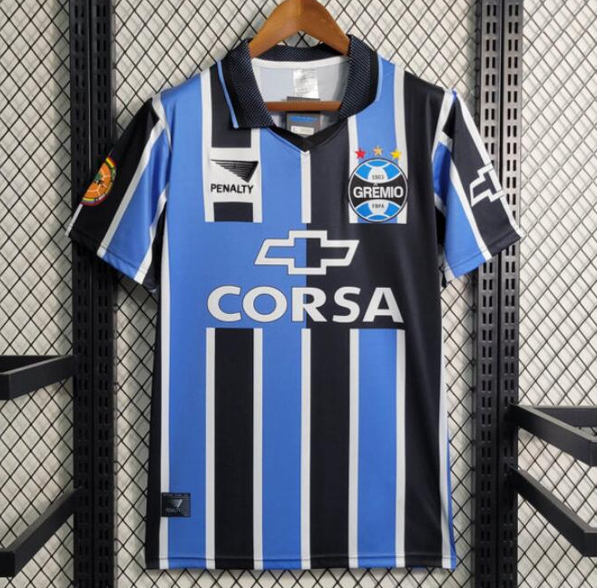 Retro Gremio 1998 Home Soccer Jersey