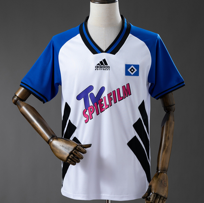 Retro Hamburger 1994-95 Home Soccer Jersey