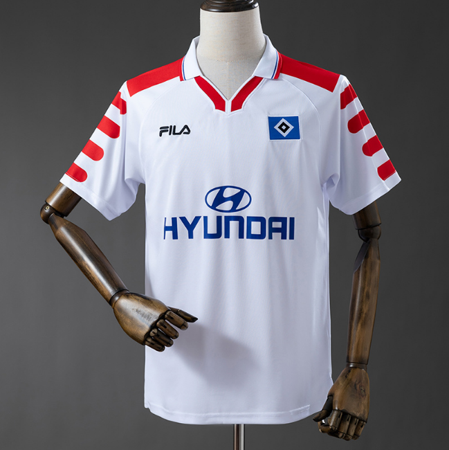 Retro Hamburger 1998-99 Home Soccer Jersey