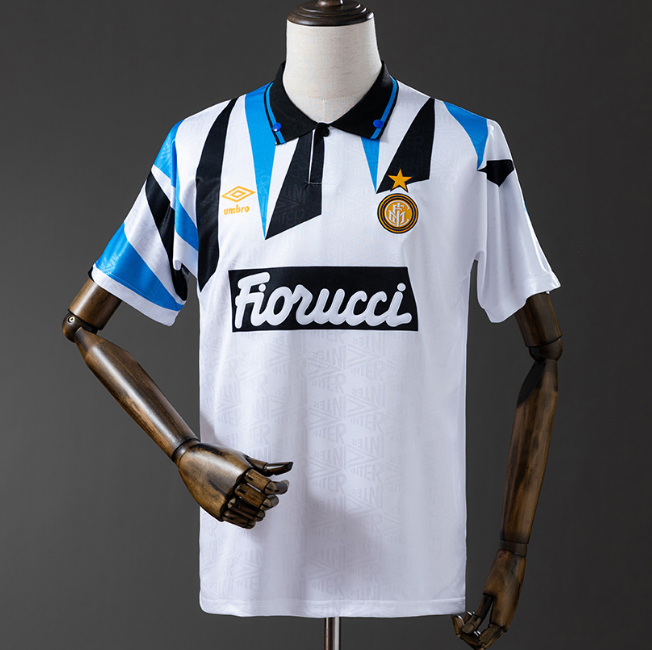 Retro Inter Milan 1992-93 Away Soccer Jersey