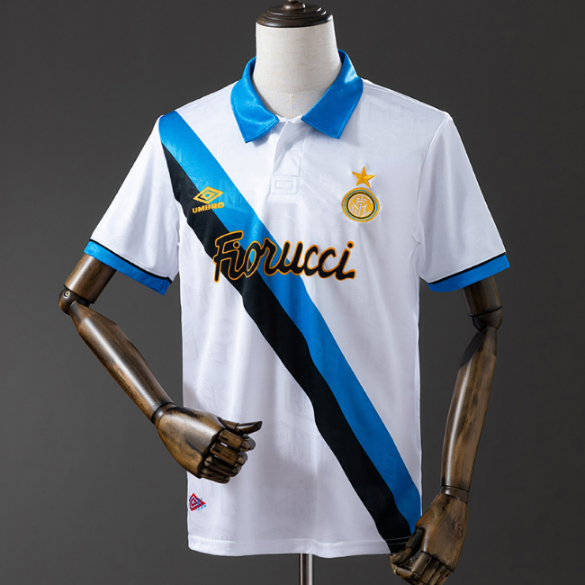 Retro Inter Milan 1994-95 Away Soccer Jersey