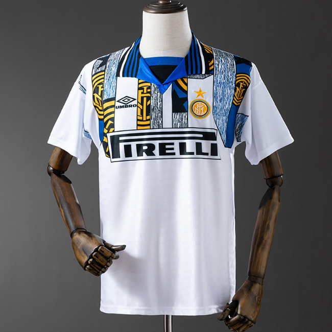 Retro Inter Milan 1995-96 Away Soccer Jersey