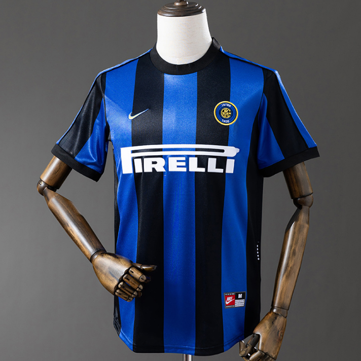 Retro Inter Milan 1999-2000 Home Soccer Jersey