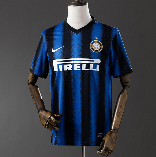 Retro Inter Milan 2010-11 Home Soccer Jersey