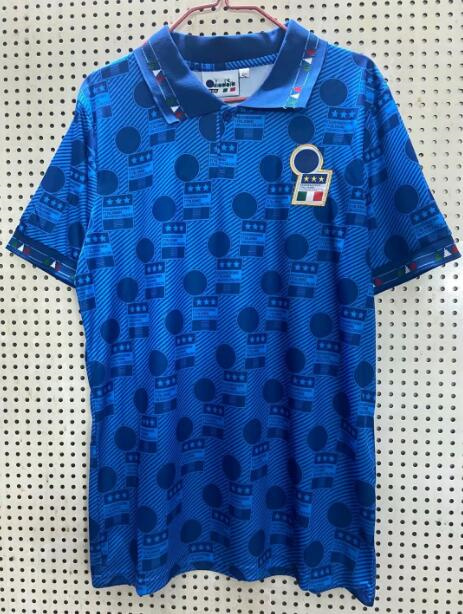 Retro Italy 1994 Home Soccer Jersey