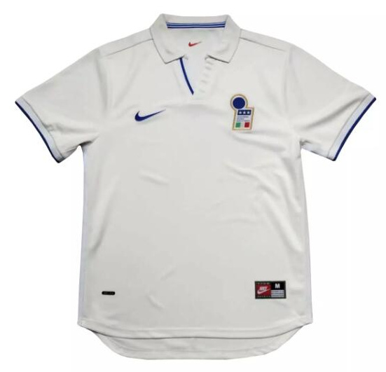 Retro Italy 1998 Away Soccer Jersey
