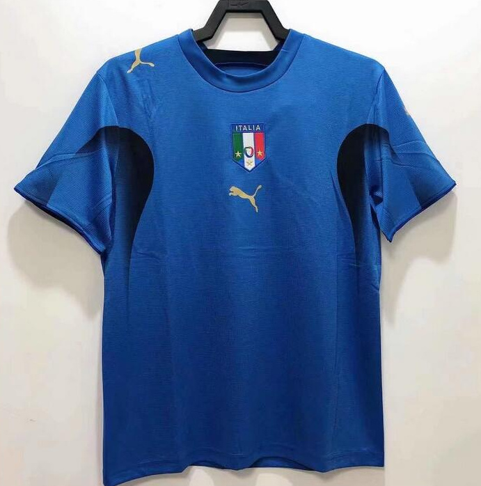 Retro Italy 2006 Home Soccer Jersey