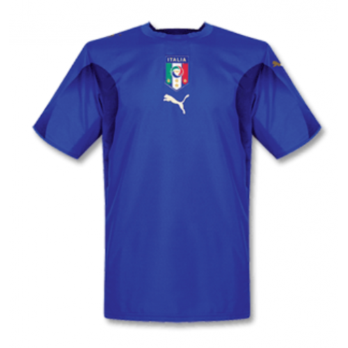 Retro Italy 2006 Home Soccer Jersey Shirt