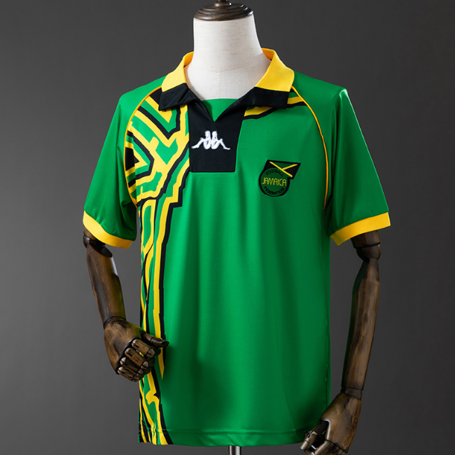 Retro Jamaica 1998 Away Soccer Jersey