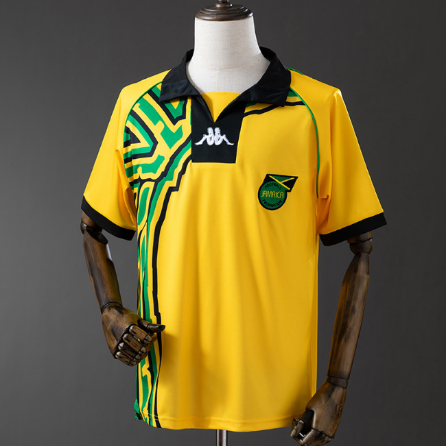 Retro Jamaica 1998 Home Soccer Jersey