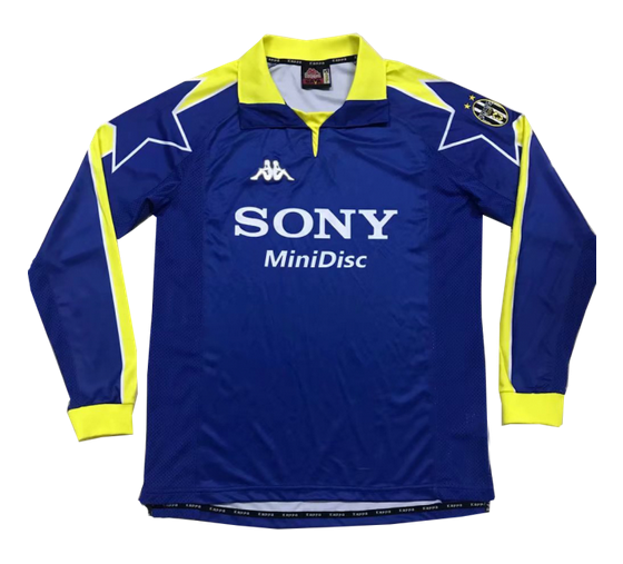Retro Juventus 1997-98 3rd Away Long Sleeve Soccer Jersey