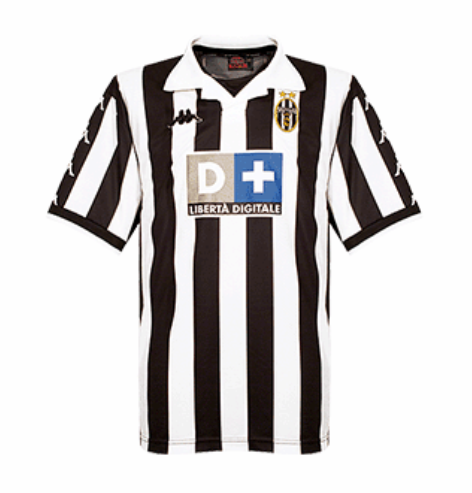 Retro Juventus 1999-2000 Home Soccer Jersey