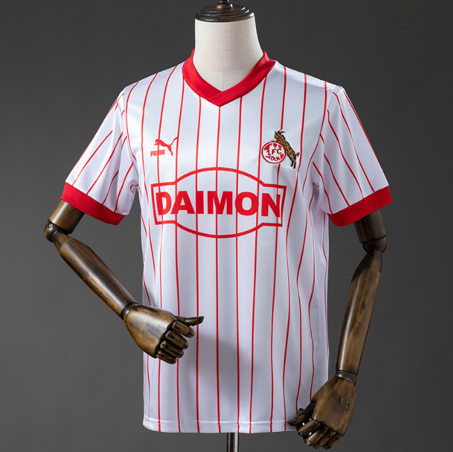 Retro Koln 1986-87 Home Soccer Jersey