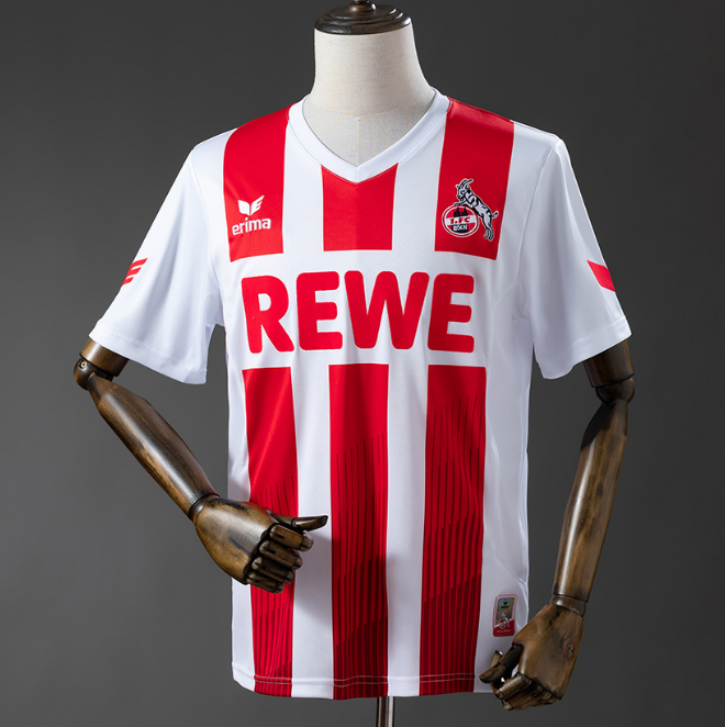 Retro Koln 2017-18 Home Soccer Jersey
