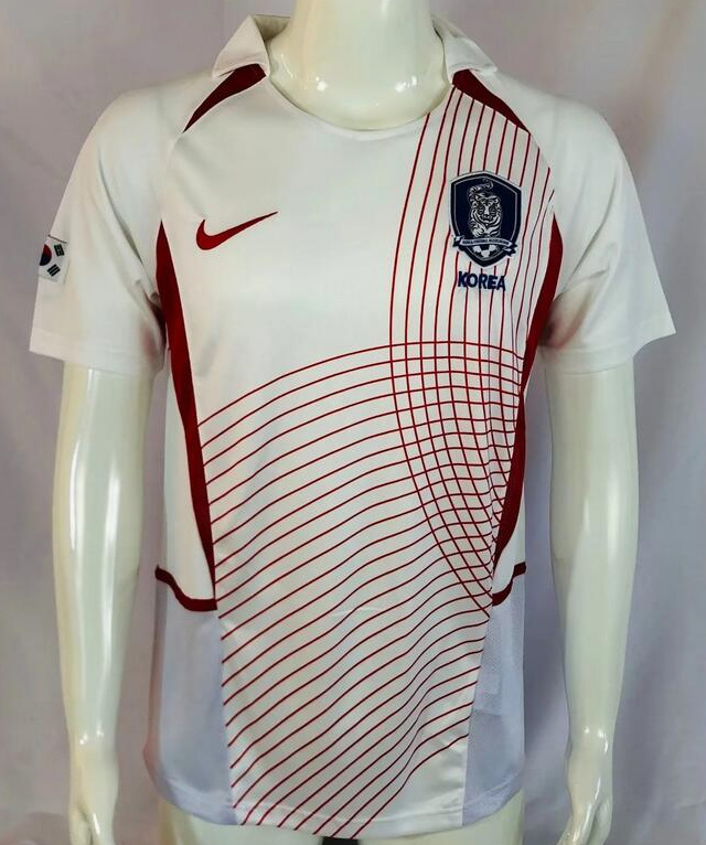 Retro Korea 2002 Away Soccer Jersey