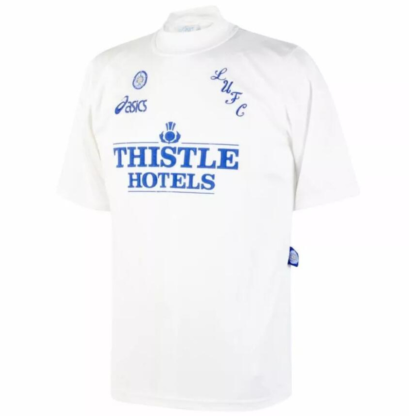 Retro Leeds United 1995-96 Home Soccer Jersey