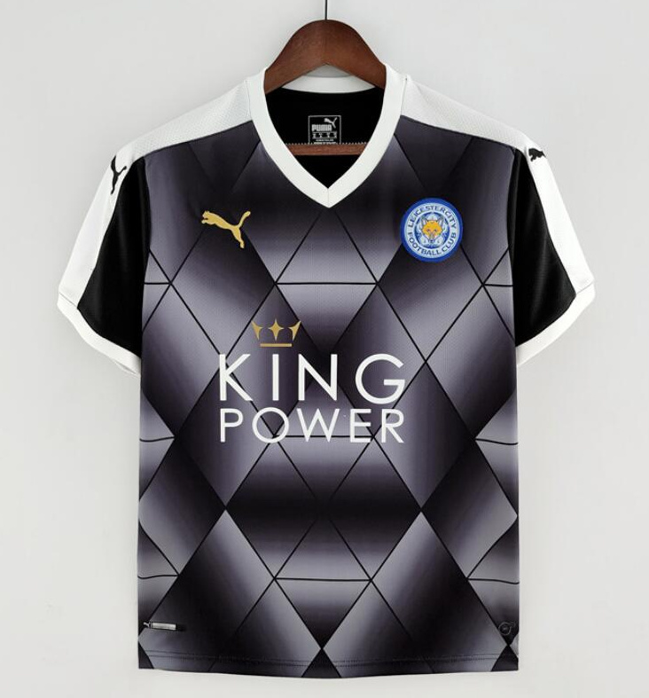 Retro Leicester City 2015-16 Away Soccer Jersey