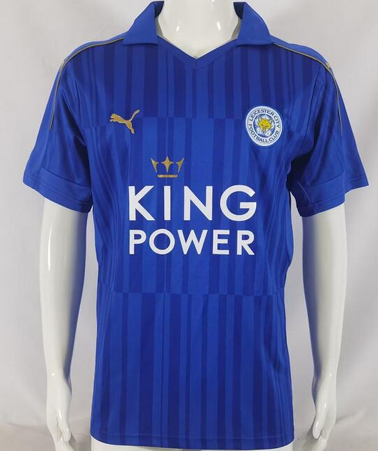 Retro Leicester City 2016-17 Home Soccer Jersey