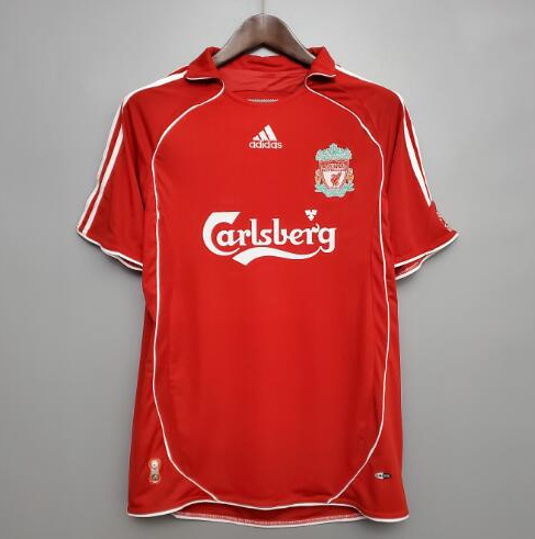 Retro Liverpool 06-08 Home Soccer Jersey