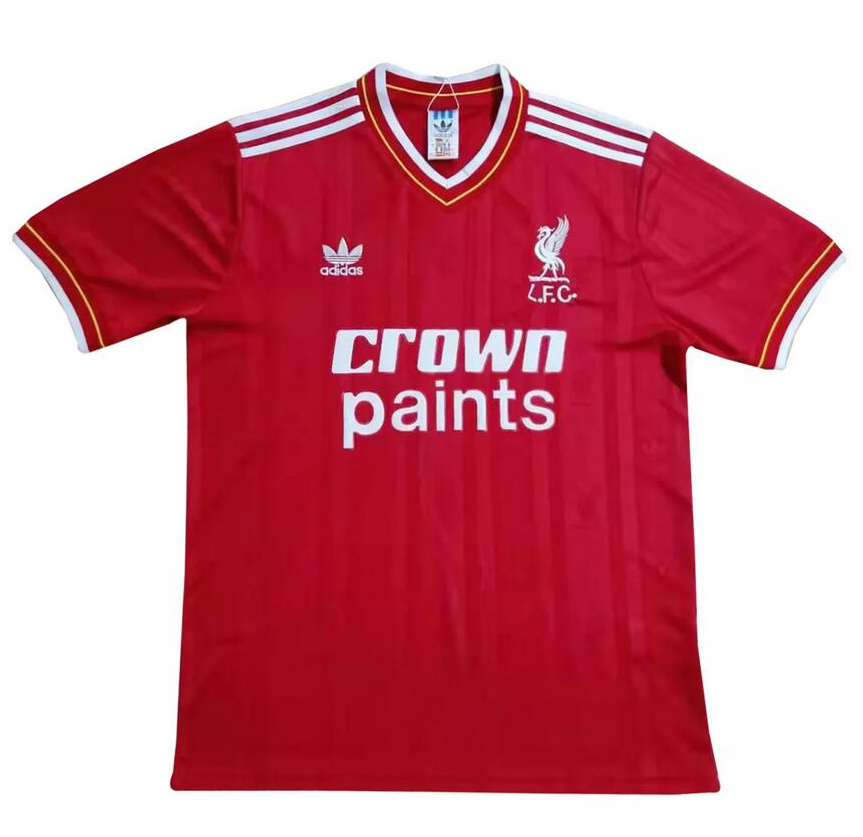Retro Liverpool 1984-85 Home Soccer Jersey